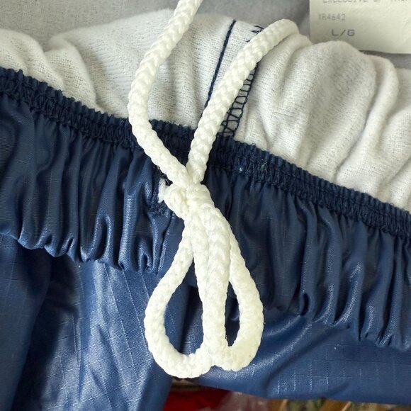 Pace Setter Vtg Polar Bear Zip-Leg Track Pants Women’s Large Blue Nylon Canada - Picture 12 of 12